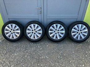 Predám org letnú sadu ŠKODA 5x112 R17 6,5J ET41 215/55 R17