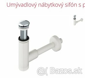 RAVAK_Umývadlový nábytkový sifón s pevnou piletou_2x