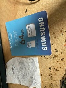 Predám Samsung MicroSDXC 64GB EVO Plus+SD ada 130mb/s - 1