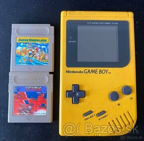 Gameboy DMG Yellow Edition IPS displej - 1