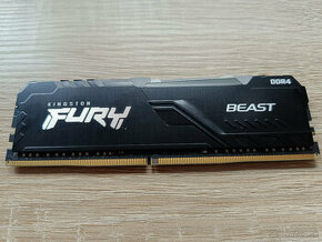 8GB DDR4-3200 CL16 - Kingston Fury Beast RGB