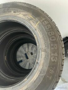 Predám letné pneu Barum 155/80 R13 - 1