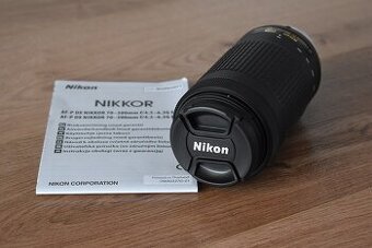 Nikkor 70 - 300 AF-P - tele zoom objektiv nikon