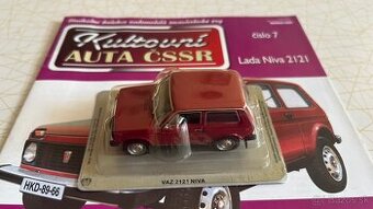 Model VAZ 2121 NIVA 1:43 Kultovné autá ČSSR + časopis CZ