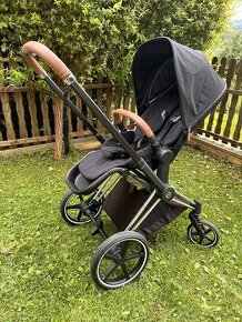 Cybex Priam dvojkombinácia 2v1 Chrome Brown / Deep Black - 1