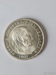 5 koruna 1907KB  - korunovačná