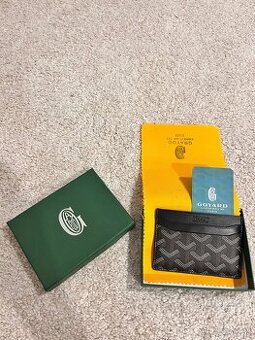 Goyard Card Holder Black