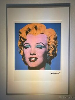 Andy Warhol "Marilyn Monroe" Limitovaná edícia_Certifikát