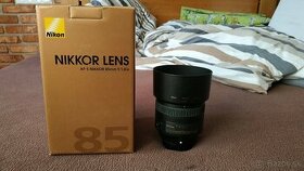 Nikkor 85 1,8 G - 1