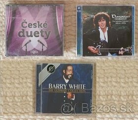 8x CD výberovky: České duety, Donovan, Barry White - 1