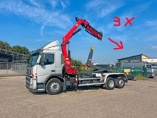 9000 Volvo FM 420 - 6x2 – Hákový natahovák + HR-HMF 1702-3 –