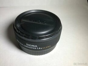 Sigma 1.4x tele converter pre Canon