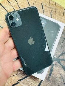 iPhone 11 black 64 batérie 100% originálny stav