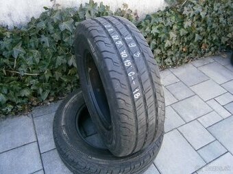 Predám 2x letné pneu Hankook 215/70 R15C 109/107S