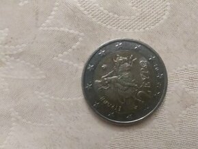Grécka 2€ minca s chybnej série s