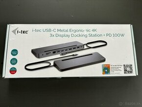 i-tec USB-C, 4K 3x Display Docking Station - 1