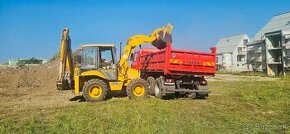 Výkopové a zemné práce s JCB 2dx/bager Hyundai/bobcat turbo