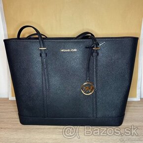 Dámska kabelka Michael Kors Jet Set Travel Black