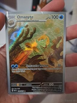 Pokémon karta Omanyte