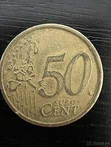 0.50 euro cent Italy 2002