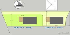 Stavebny pozemok 460m2 na predaj 11km od Žiliny