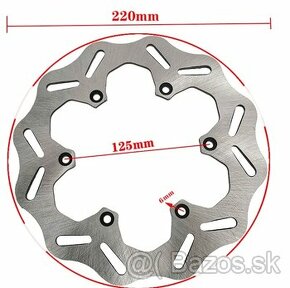 Zadný kotúč 220mm KTM GasGas Husqvarna Husaberg