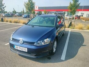 Predam pekný, zachovalý Volkswagen Golf 7