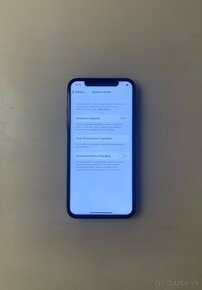 iphone X 256GB nová batéria(100% kapacitu)