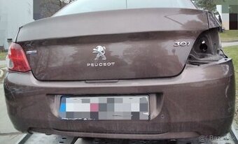 PEUGEOT 301 1.6 HDI 2016 predám DVERE, MOTOR BHY, MOTOR BH01