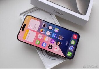 IPhone 15 Pro 256GB Přírodní Titan