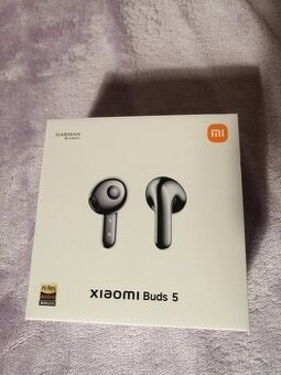 Bezdrôtové slúchadlá Xiaomi buds 5 graphite Black NOVÉ - 1