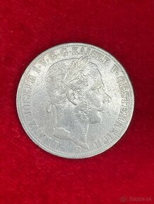 Spolkový Toliar 1866 B ( mincovňa Kremnica )
