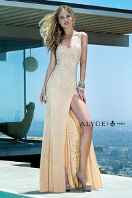 Luxusné kamienkove šaty Alyce Paris - 1