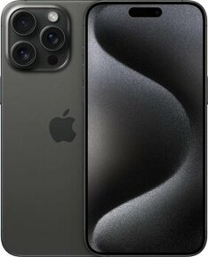 Apple iphone 15 Pro Max 256GB black titanium.