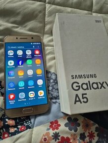 Samsung A5 2017 voľný gold v peknom stave plne funkčný na di