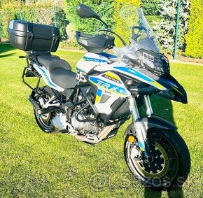 benelli TRK 502 Traveler 6/2020,4400km,kufr,kryt motoru