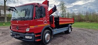 MERCEDES ATEGO 1624 TROJSTRANNÝ SKLÁPAČ + hydr. ruka - 1