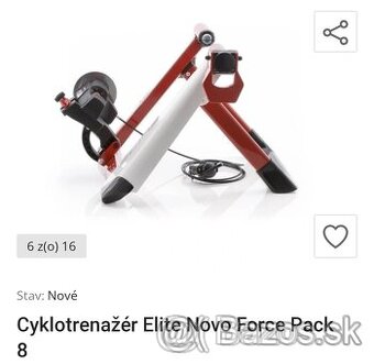 Cyklotrenažér elite novo force