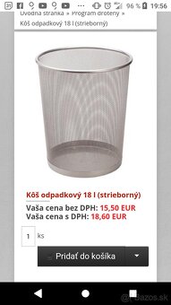 Smetny kôš 18l