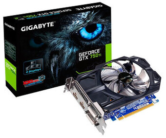 Gigabyte GTX 750 Ti, 2GB/128-bit, GDDR5, 2xDVI, D-Sub,2xHDMI - 1