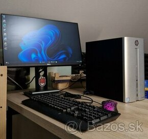 Lacný PC na hranie • i5 7400 • RX 550 4GB • 12GB