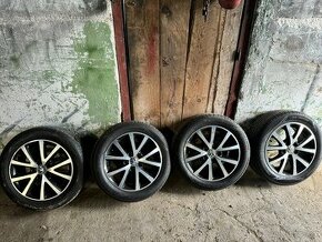 Kolesa vw 5x112 r16 letne+zimne pneu - 1