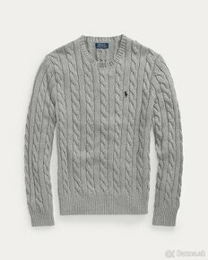 Ralph Lauren sveter Cable-Knit Cotton Jumper, velkost L