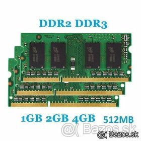 Ram do notebooku DDR2,DDR3