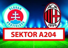 SK SLOVAN - AC MILAN⚠️ (Liga Majstrov UEFA Champions League)