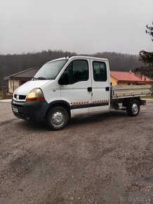 Renault Master Valník 7miestny