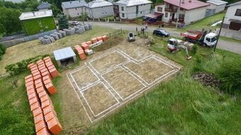 Zemné a výkopové práce, Základová doska, Hrubé stavby