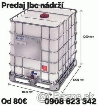 Ibc nádrže 1000l