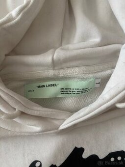 Off white cross hoodie mikina