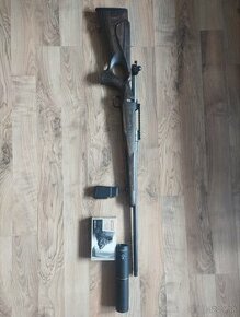 Mauser M12 8x57+tlmič hluku Stalon